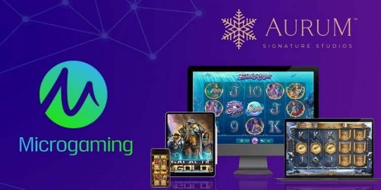 Microgaming Onboards Aurum Signature Studios